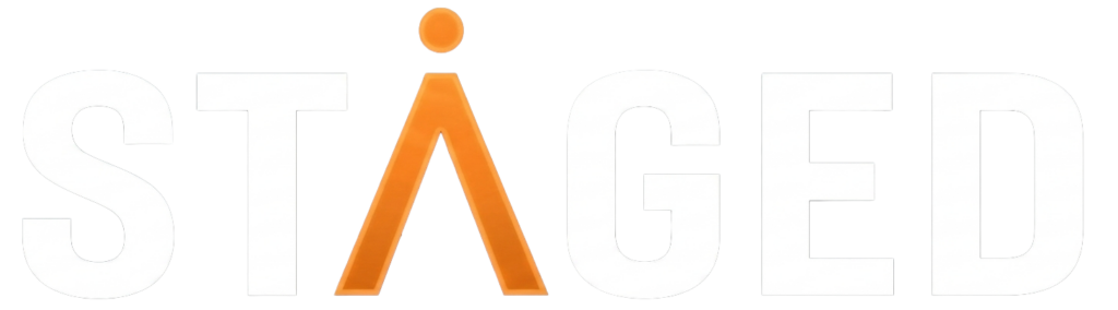 Staged Logo