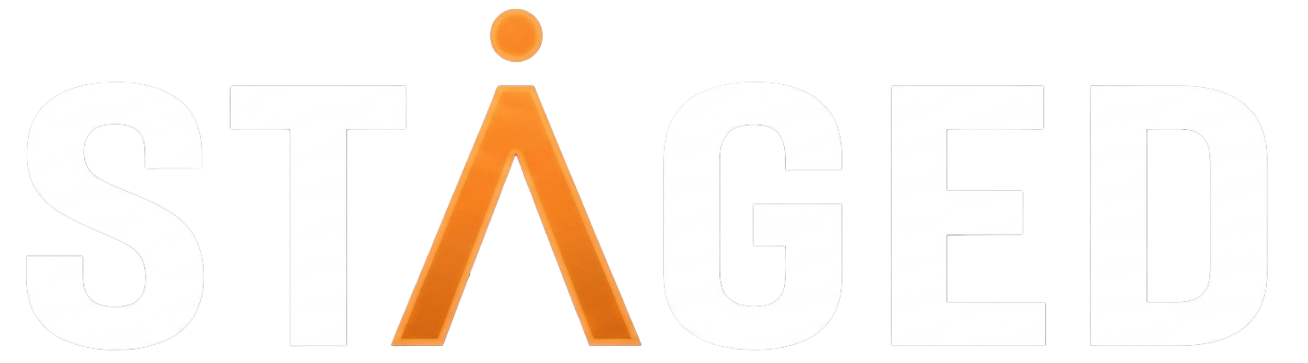 Staged Logo